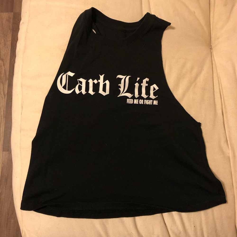 FMFM Carb Life crop tank - excellent condition!!